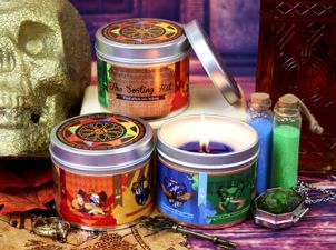 These Harry Potter colour sorting hat candles will find your Hogwarts house