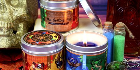 These Harry Potter colour sorting hat candles will find your Hogwarts house