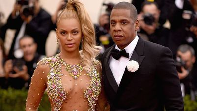 Meet the Carter twins! Beyonce seen out with her twins for the first time