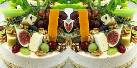 *Drool* This savoury cheeseboard cheesecake looks absolutely divine