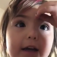 If only we could be as chill as this little girl when a haircut goes wrong