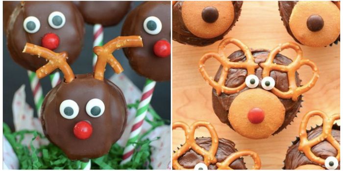 reindeer-shaped treats