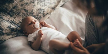 Sucking your baby’s dummy to clean it could have a serious health benefit for them