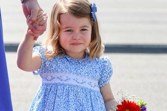 ‘She seems a bit of a natural…’ So Princess Charlotte has a new pastime