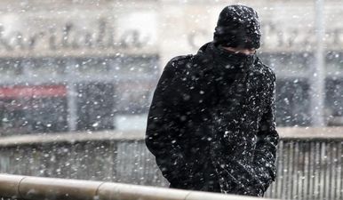 It might be tropical out there now… but a cold snap is once again en route