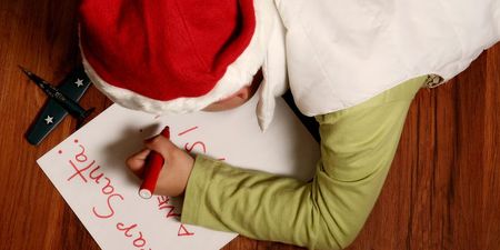 This young boy had a very different request for Santa this year