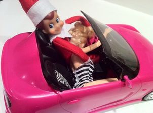 This is why dads should never, EVER be left in charge of the Elf on the Shelf