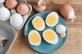 Note of warning… never heat your eggs up THIS way in the microwave