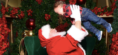 Mum praises Santa who made ‘super shy’ toddler’s Christmas visit magical