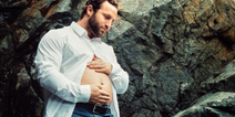 This dad-to-be’s food baby maternity photo shoot is intense