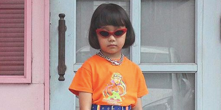 One of Instagram’s most stylish users… is just seven years old