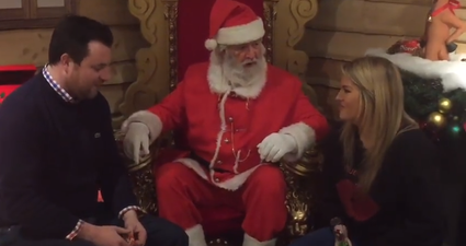 This Irish dad did the most romantic thing on a trip to see Santa