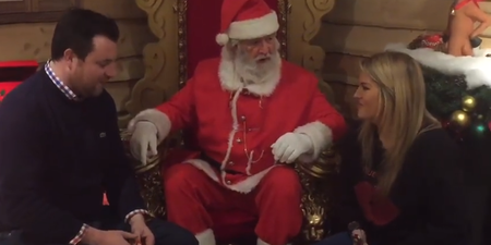 This Irish dad did the most romantic thing on a trip to see Santa