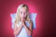 Little girl steals baby Jesus during church nativity play