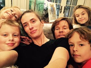 Mark Wahlberg wins for most bizarre family Christmas card