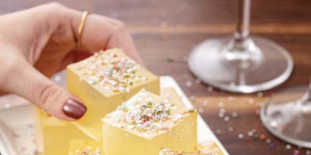Champagne jello shots is the New Years Eve treat your party needs