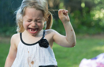 This baby’s tantrum had a very unlikely and hilarious outcome