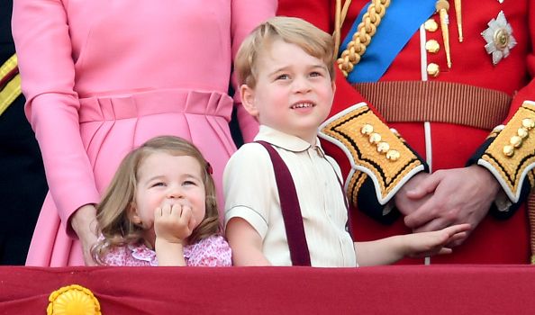 Is it fair to say that Princess Charlotte 'bosses' Prince George around?