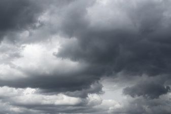 The bad weather continues – with thunder set to strike the country