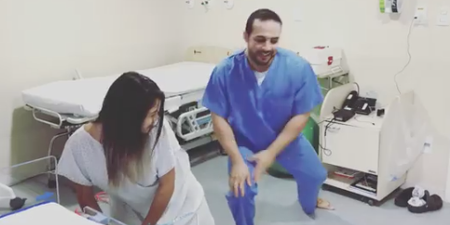 A doctor in Brazil is using dance to help women with labour pains