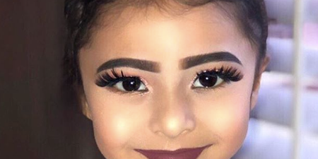 Makeup blogger sparks huge debate about children wearing makeup
