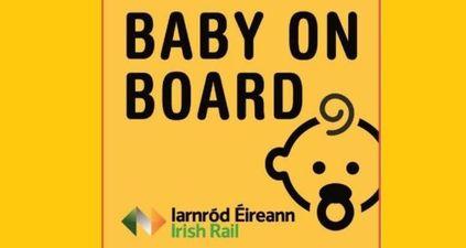 Irish Rail issue an update on their ‘baby on board’ badges