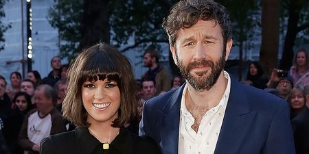 Chris O’Dowd brought his wife Dawn to a CAT café for her birthday