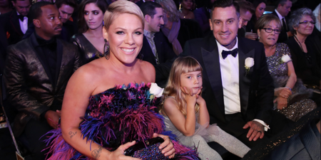 Pink helped make her daughter’s dreams come true at the Grammys