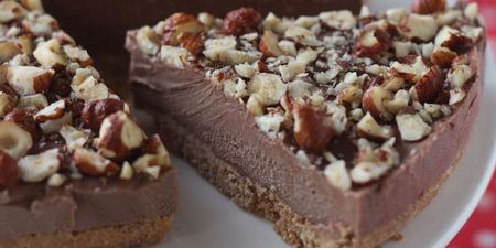No-bake Nutella cheesecake is the treat we’ve been waiting our whole life for