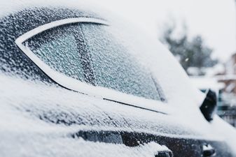 A snow-ice warning is in place for the entire country until later today