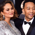 Chrissy Teigen shares gas topless ‘natural’ pregnancy pic