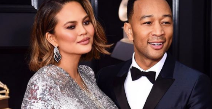 Chrissy Teigen shares gas topless ‘natural’ pregnancy pic