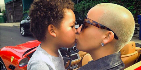 Amber Rose explains why she dyed her 4-year-old son’s hair blonde