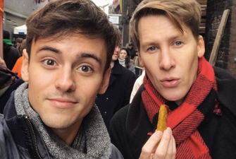 Tom Daley is expecting a baby with husband Dustin Lance Black