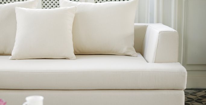 'THE white couch'