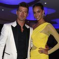 Congrats! Robin Thicke and girlfriend April Love Geary welcome their first child