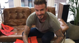 David Beckham making a baby laugh is exactly what we needed this morning