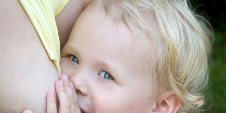 You know you’re breastfeeding a toddler when….