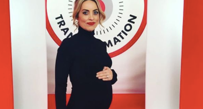Congrats! Kathryn Thomas has given birth to her first child