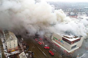 As 41 children die in a fire in Siberia, thousands take to the streets in protest