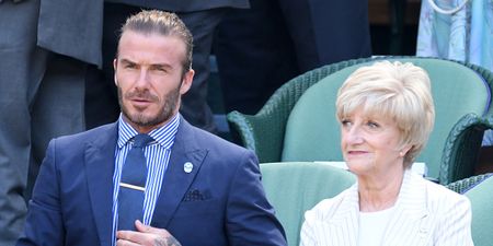 Too funny! David Beckham sent his mum a flirty text by accident
