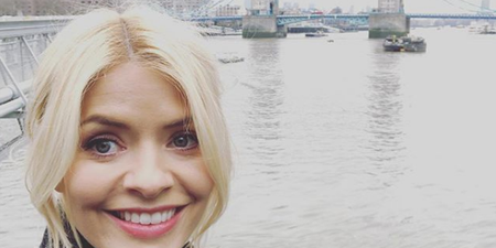 People are going crazy for Holly’s Willoughby’s lace white dress