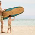 H&M has a new ‘Like Father, Like Son’ collection of matching swim-wear for dads and boys