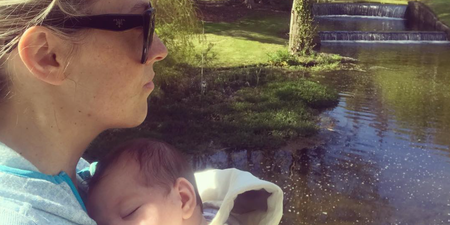 Kathryn Thomas pens sweet message to baby Ellie to mark six weeks
