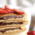 These amazing Nutella-stuffed pancakes are the perfect Sunday brunch dish