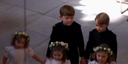 Everyone realised the same thing after seeing Prince George at the royal wedding