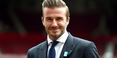 David Beckham caught breaking serious royal protocol in the chapel earlier