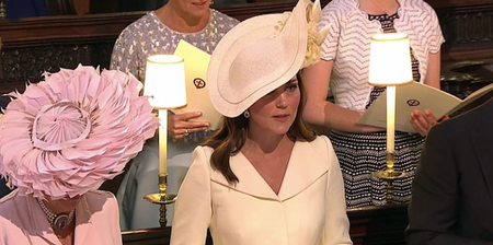 Did you spot Kate Middleton’s sassy side eye at yesterday’s royal wedding?