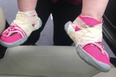 Mum’s fury after nursery ‘taped’ her daughter’s shoes to her feet