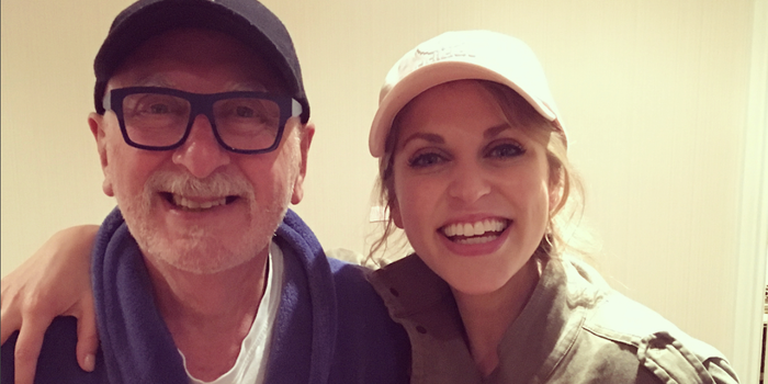 Amy Huberman shared the loveliest tribute to her dad for his 80th birthday